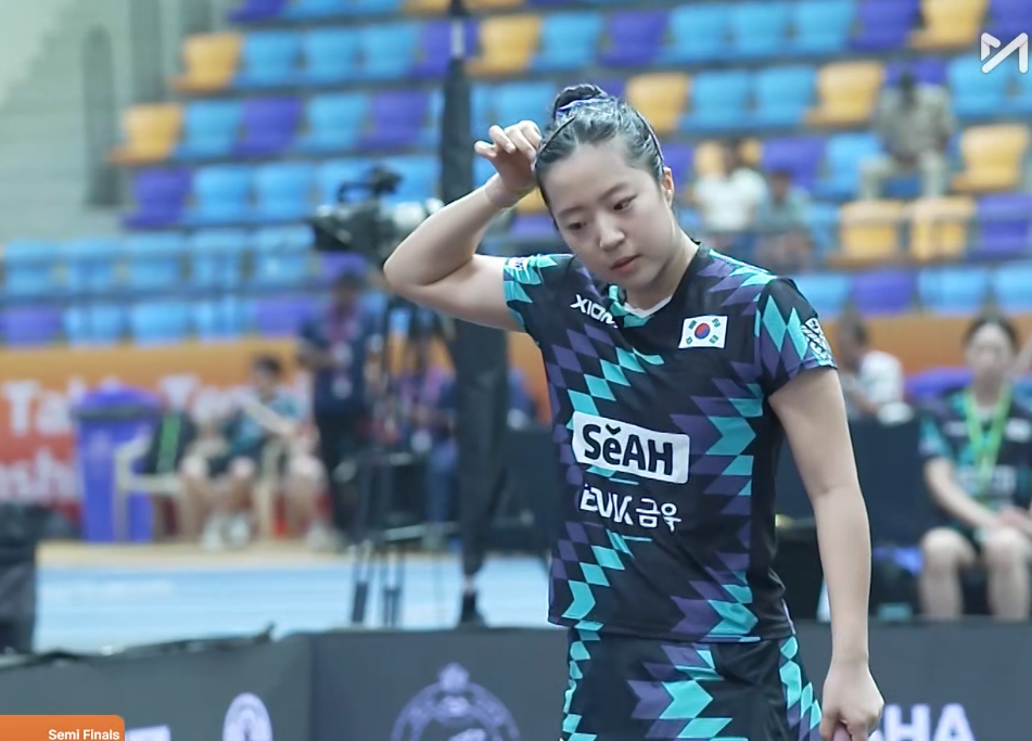 孙颖莎战胜, 而后孙颖莎